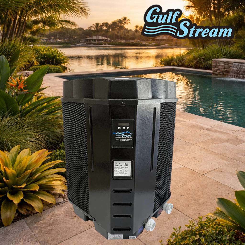 Gulfstream HE150RA Pool Heat Pump – 142,000 BTU Electric Pool Heater