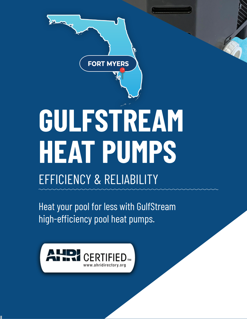 Gulfstream HE150TA 150,000 BTU Heat & Cool Pool Heat Pump